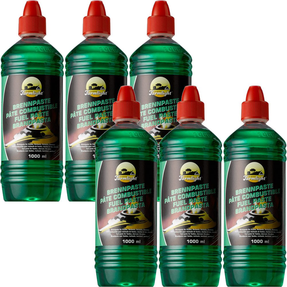 Moritz Flüssig-Grillanzünder 6L Sicherheitsbrennpaste Brenngel Feuergel Feuer, (Brennstoff), Anzünder für Kamin, Kaminholz, Briketts, Holzkohle