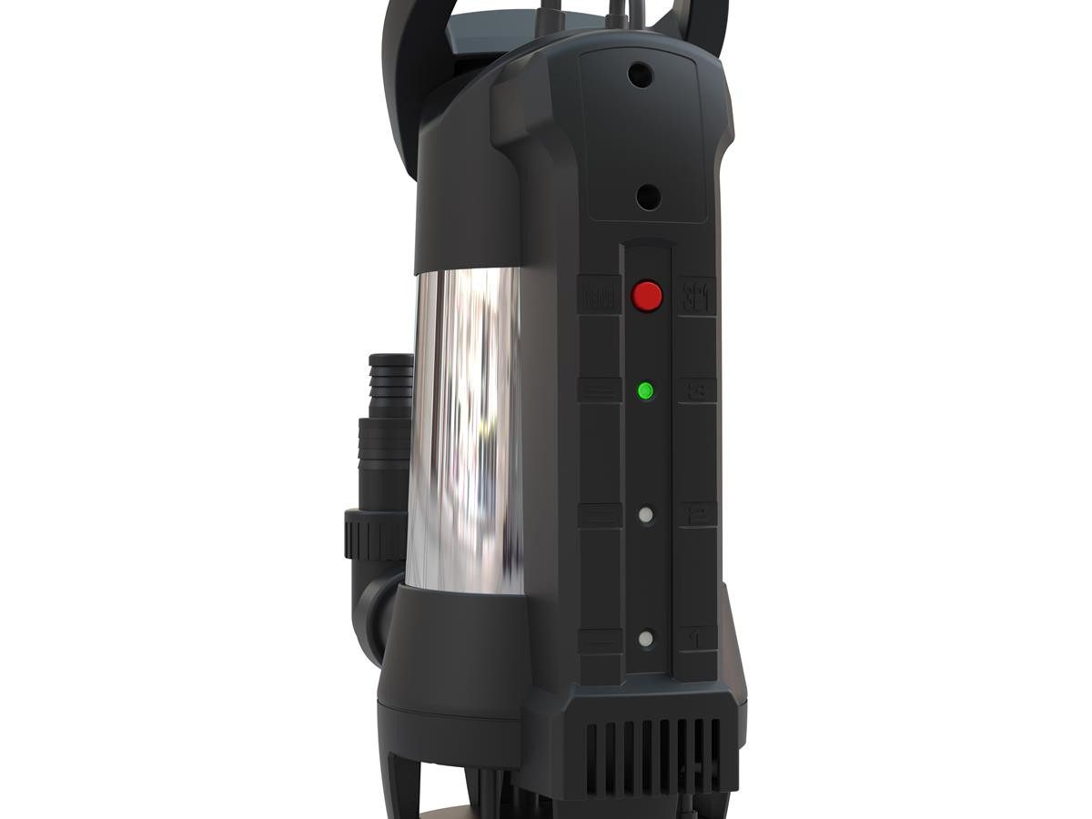 Güde Schmutzwasser-Tauchpumpe GS 750.1, 750 W, 15.000 l/h Fördervolumen, max. Förderhöhe 8 m