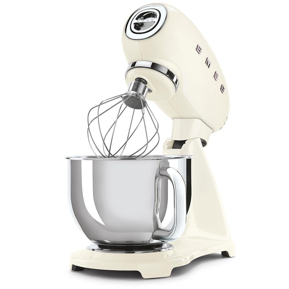 Smeg Küchenmaschine SMF03CREU Creme, 800 W, 4,8 l Schüssel