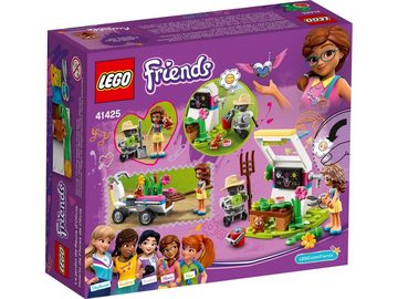 LEGO® Konstruktionsspielsteine LEGO Friends - Olivias Blumengarten, (92 St)
