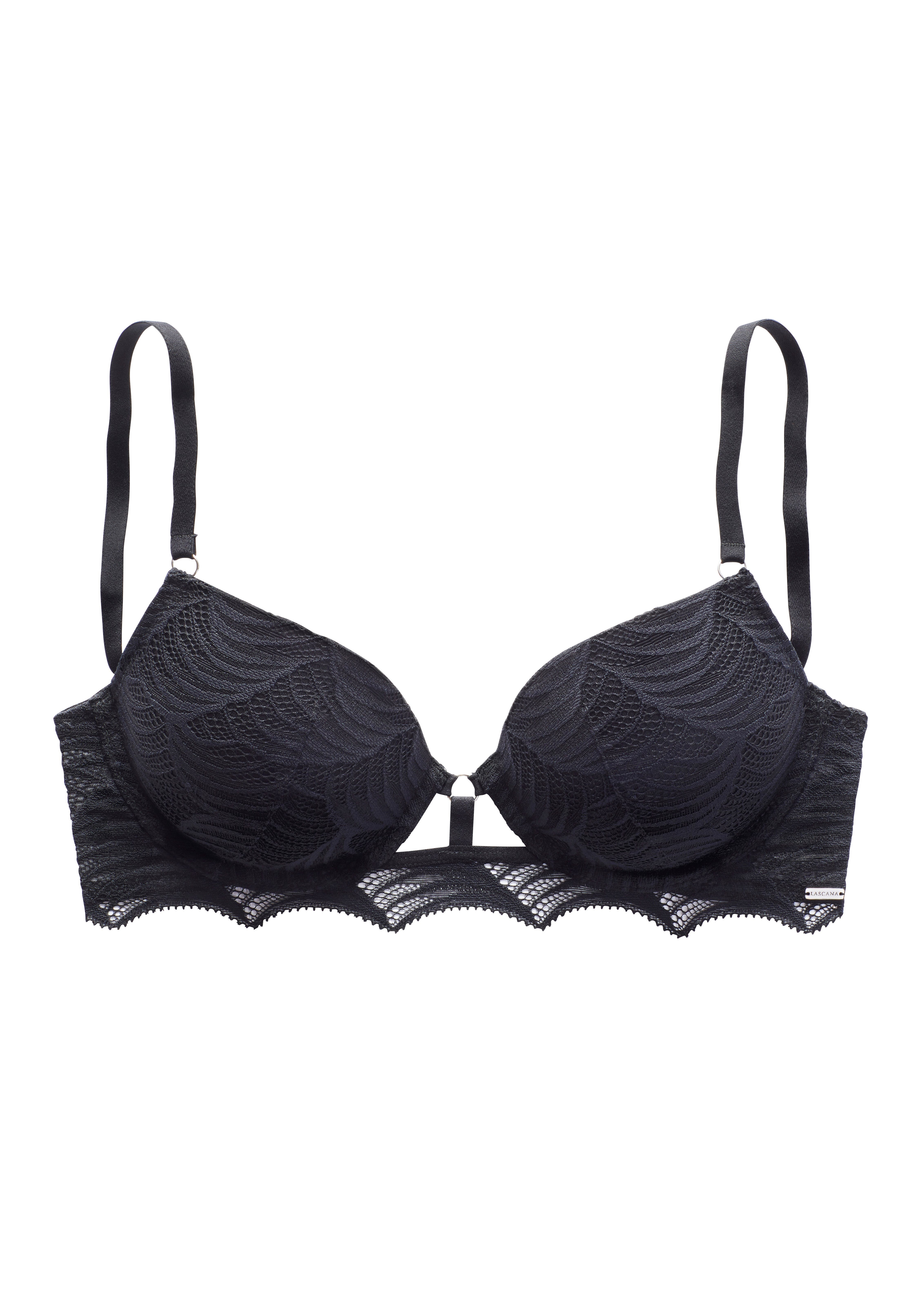 LASCANA Push-up-BH Marla mit integrierten Kissen und modischer Spitze, Dessous. Reduzierter Preis € 24,99. Unverbindliche Preisempfehlung € 34,99
