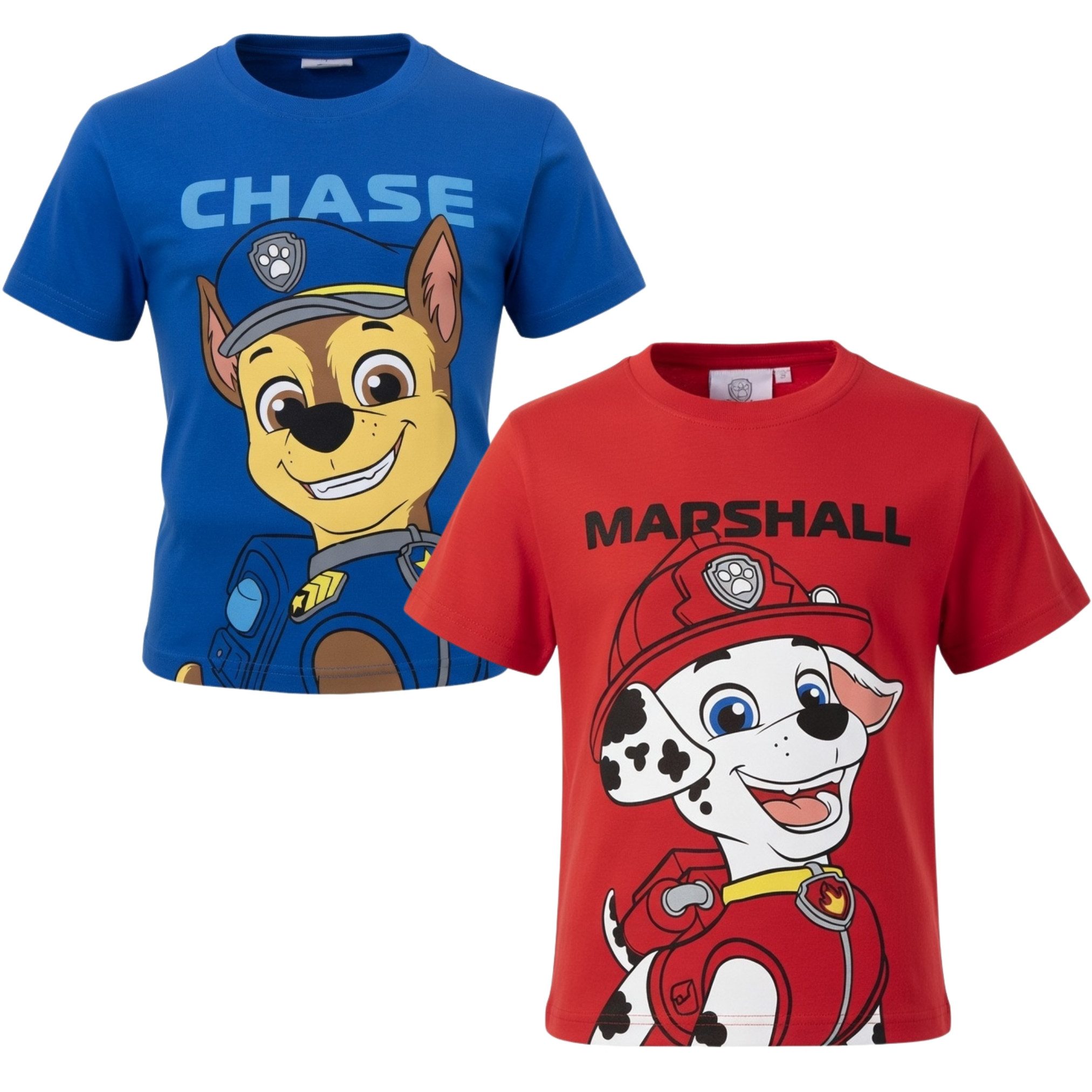 PAW PATROL T-Shirt PAW PATROL Jungen T-Shirt, Kinder 2er Pack