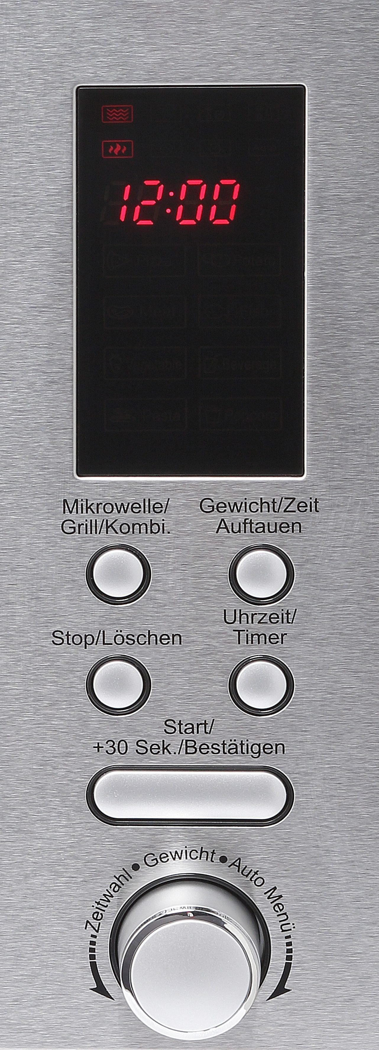 Hanseatic Einbau-Mikrowelle Mikrowelle AB820BVX-S0EE