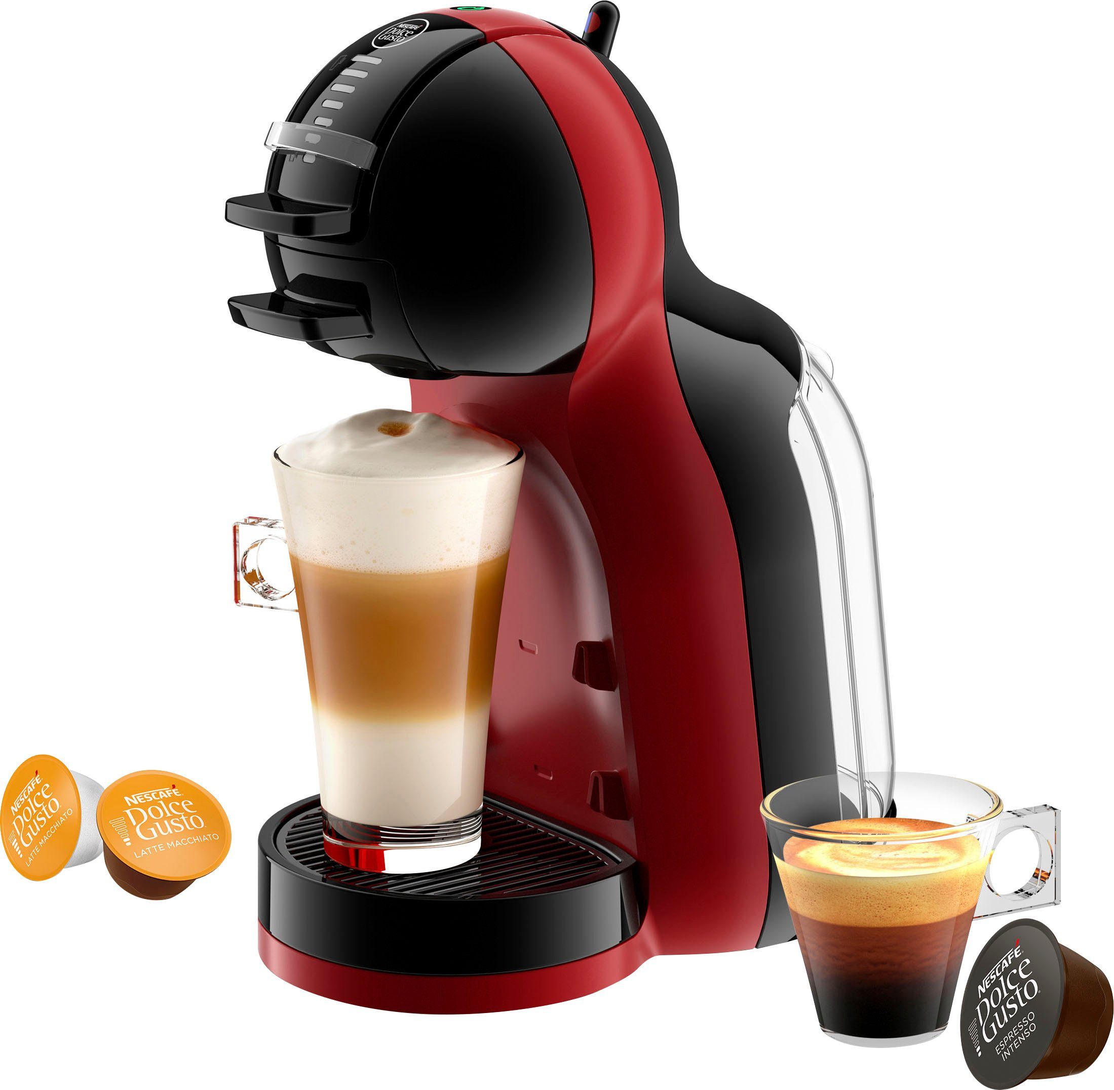 NESCAFÉ® Dolce Gusto® Kapselmaschine KP123H Mini Me, samtige Crema, Play & Select-Funktion, automatische Abschaltung