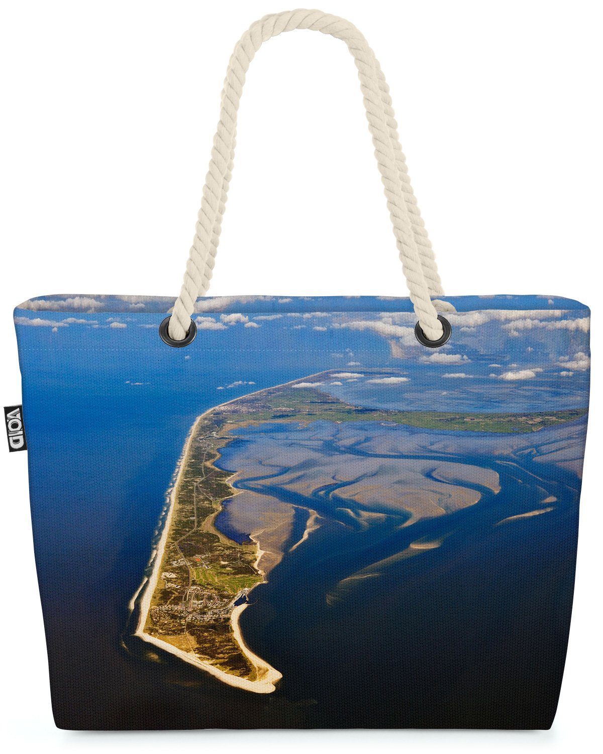 VOID Strandtasche (1-tlg), Sylt Westerland Sylt Küste Nordsee Ostsee Wattenmeer Hafen Nordfriesl