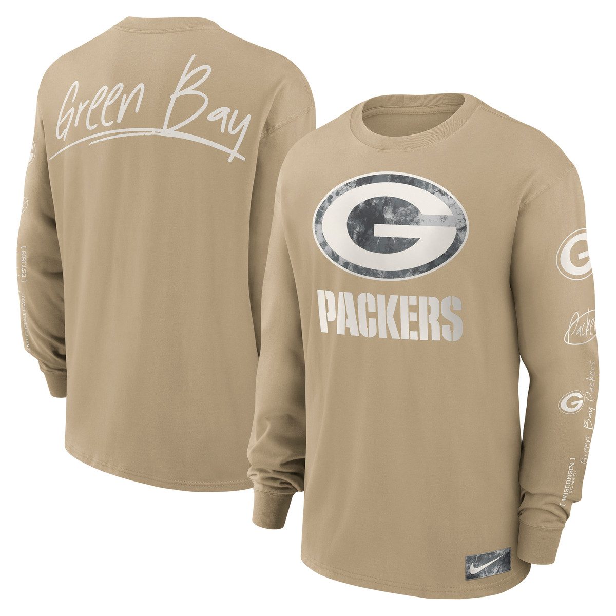 Nike T-Shirt Nike T-Shirt Green Bay Packers Nike Long Sleeve Max 90 günstig online kaufen
