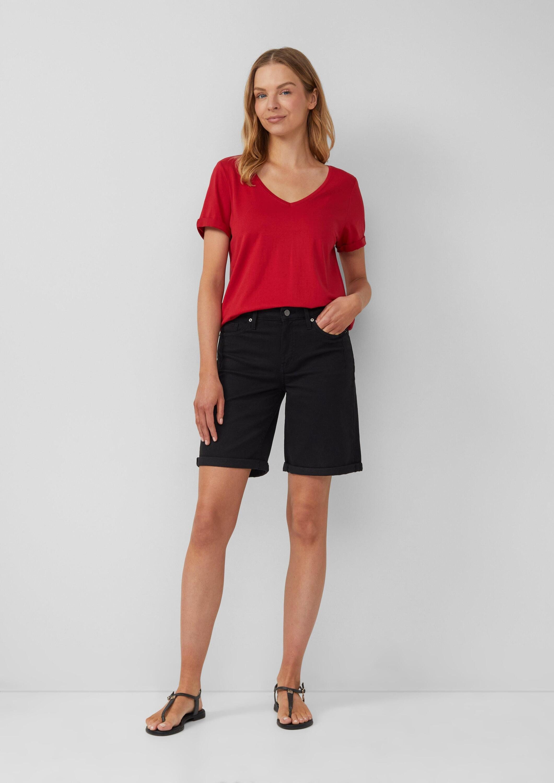 s.Oliver Jeansshorts Jeans-Hose KAROLIN Jeans-Bermuda Karolin / Regular Fit günstig online kaufen