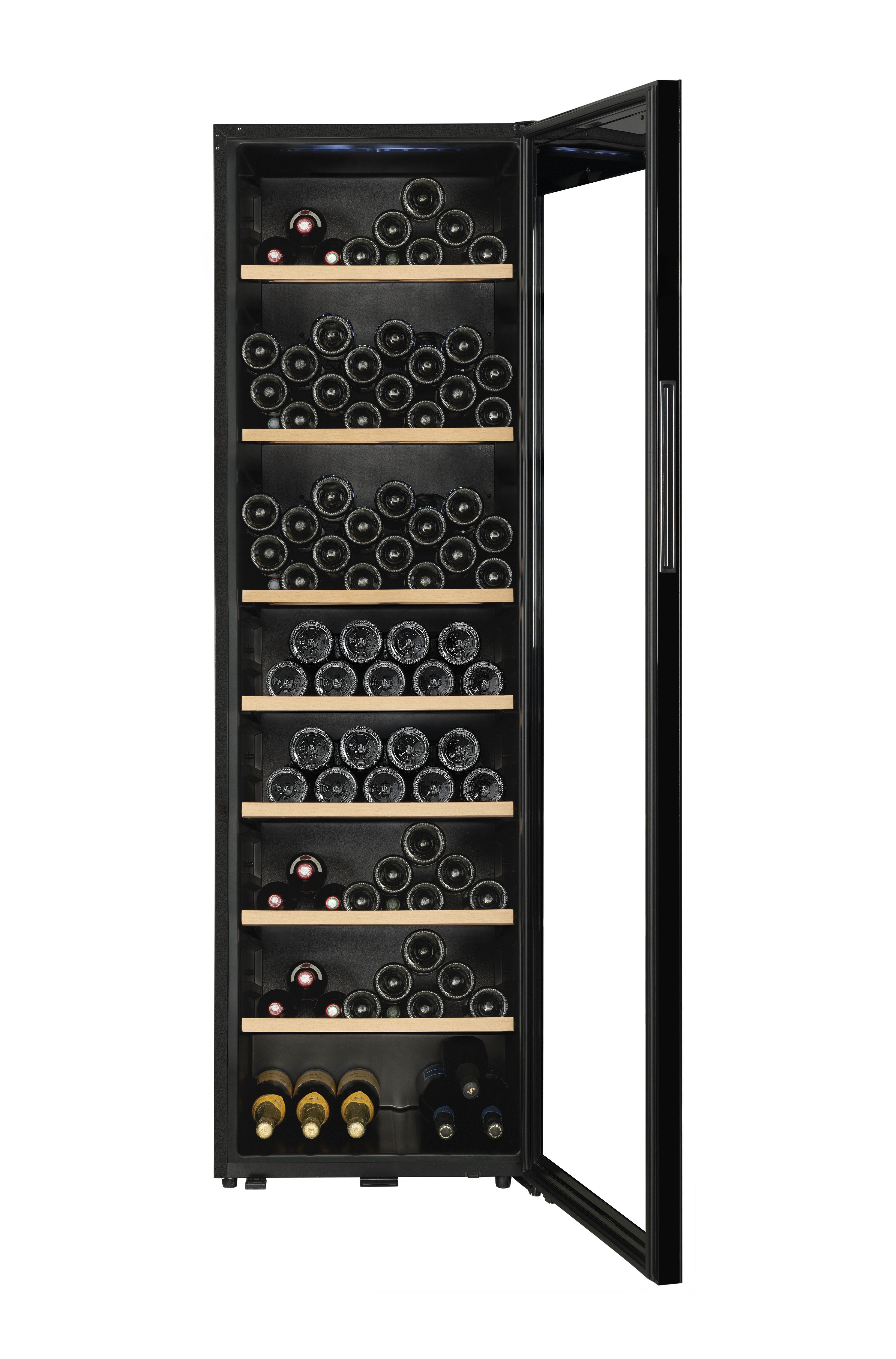La Sommelière Weinkühlschrank CLASSIC240, für 237 Standardflaschen á 0,75l,WiFi-Verbindung, UV-geschützten Glastür