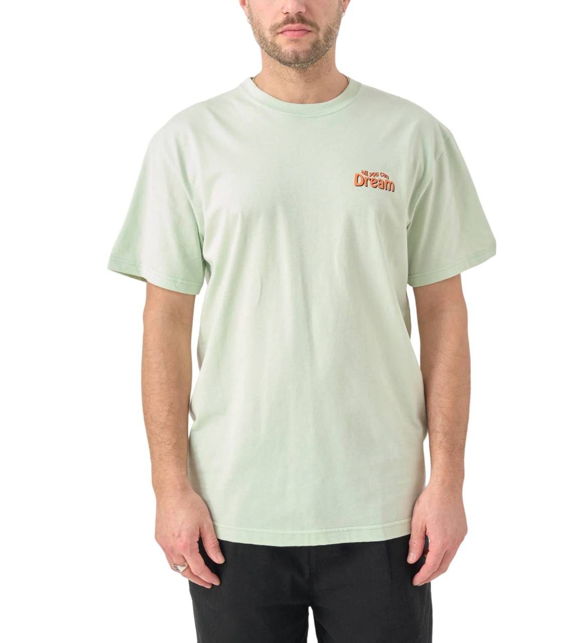 Cleptomanicx T-Shirt T-Shirt Cleptomanicx Happy Starfish (1-tlg) Großer "Cleptomanicx" Logo-Print auf der Rückseite