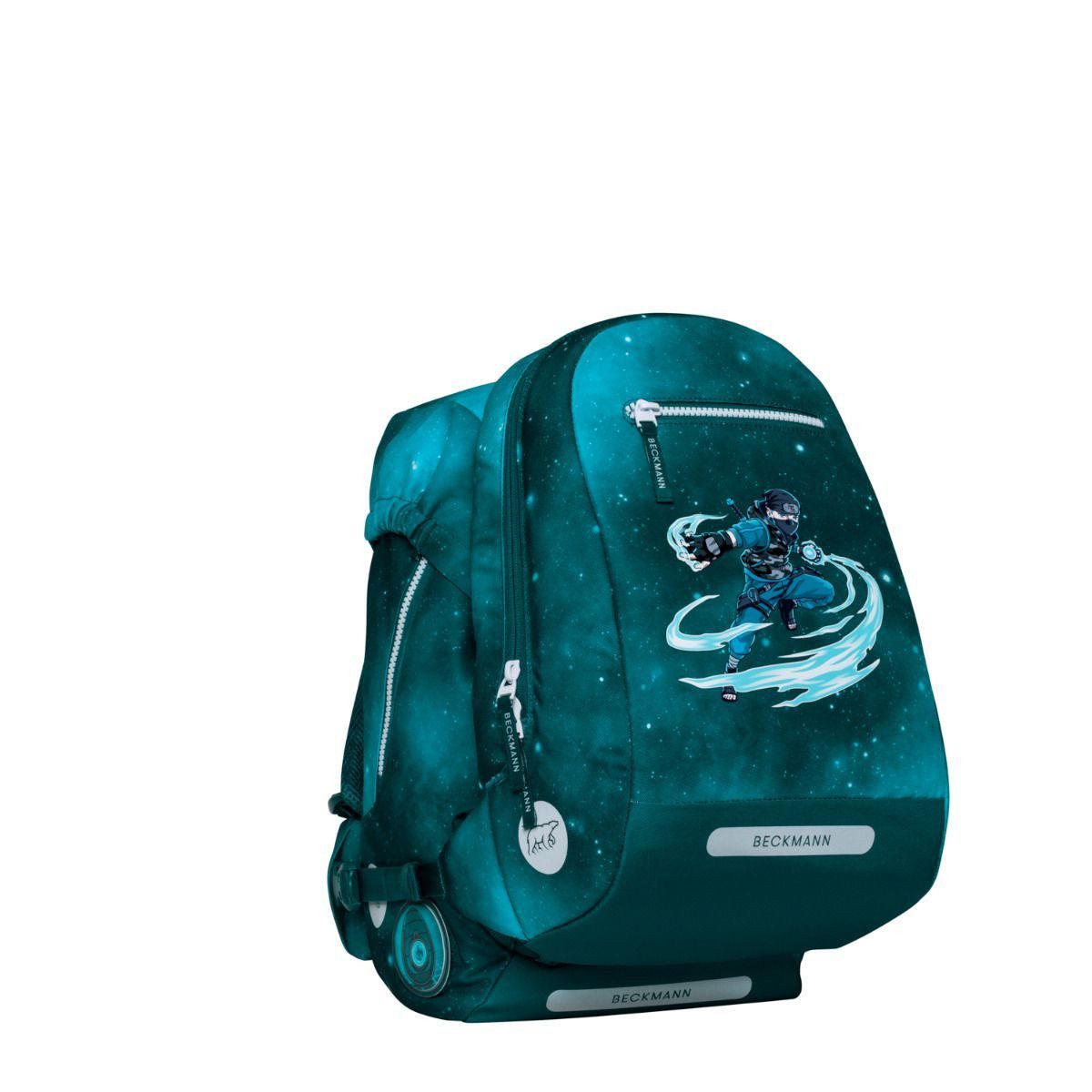 Beckmann Schulranzen Classic (6tlg., inkl. Sportrucksack, Federmäppchen, Schlamperrolle und Buttons)