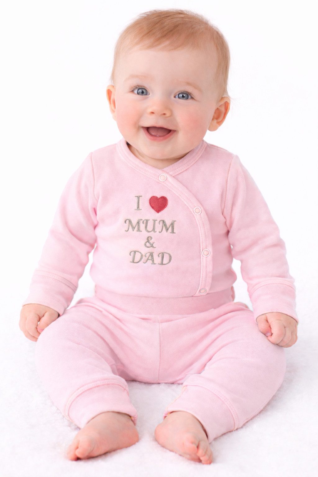 Body & Hose Erstlingsset Wickelbody Mitwachshose Baby Set für Neugeborene