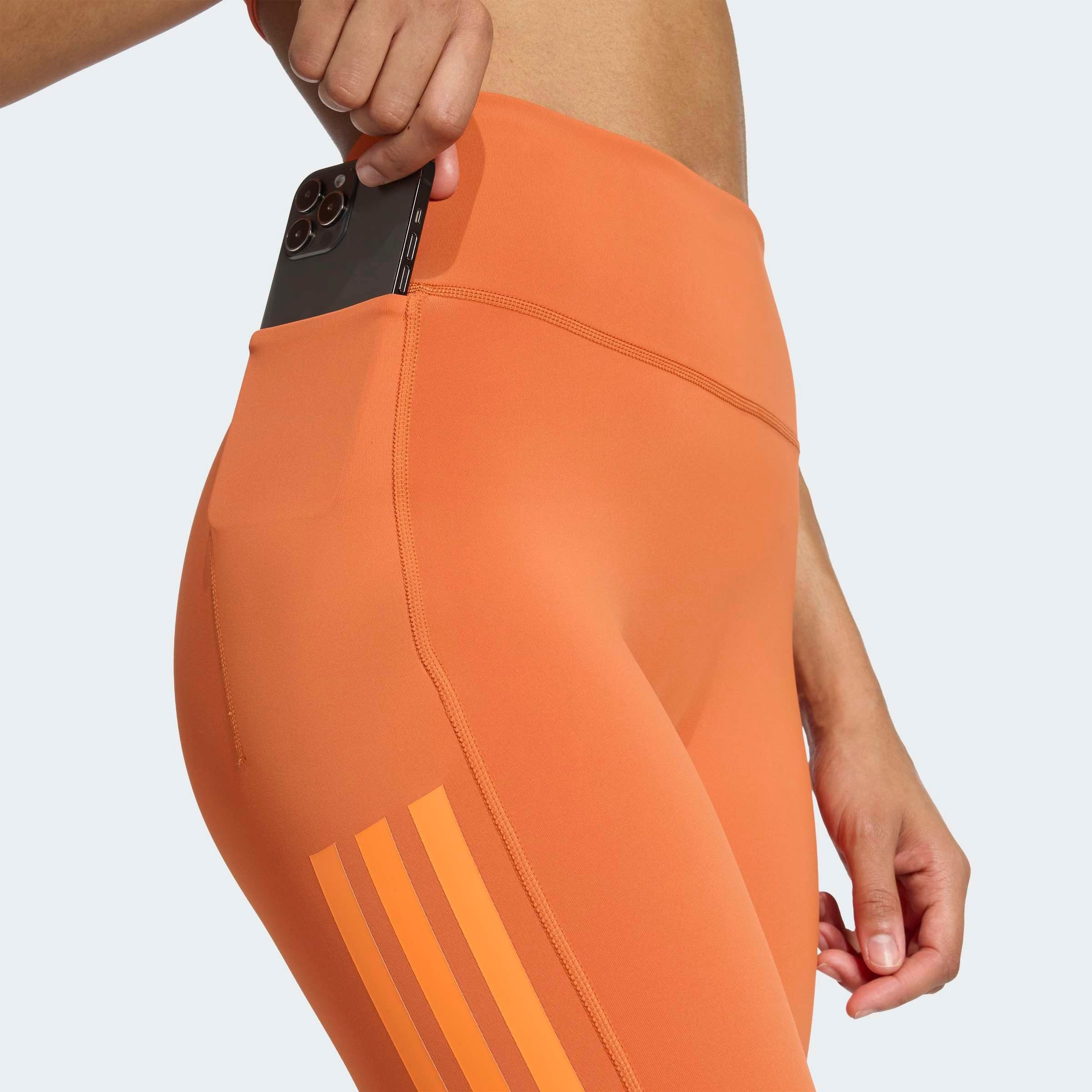 adidas Performance Trainingstights OPTIME WORKOUT 3-STREIFEN 7/8 LEGGINGS