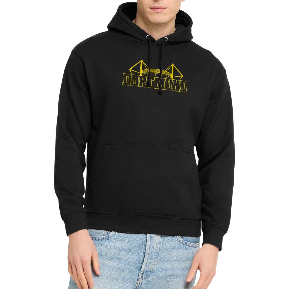 Spreadshirt Hoodie Dortmund Stadion Fußball Fan Unisex Hoodie (1-tlg)