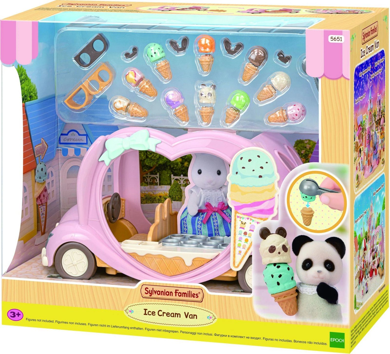 Sylvanian Families Puppen Fahrzeug Eiswagen 5651 günstig online kaufen