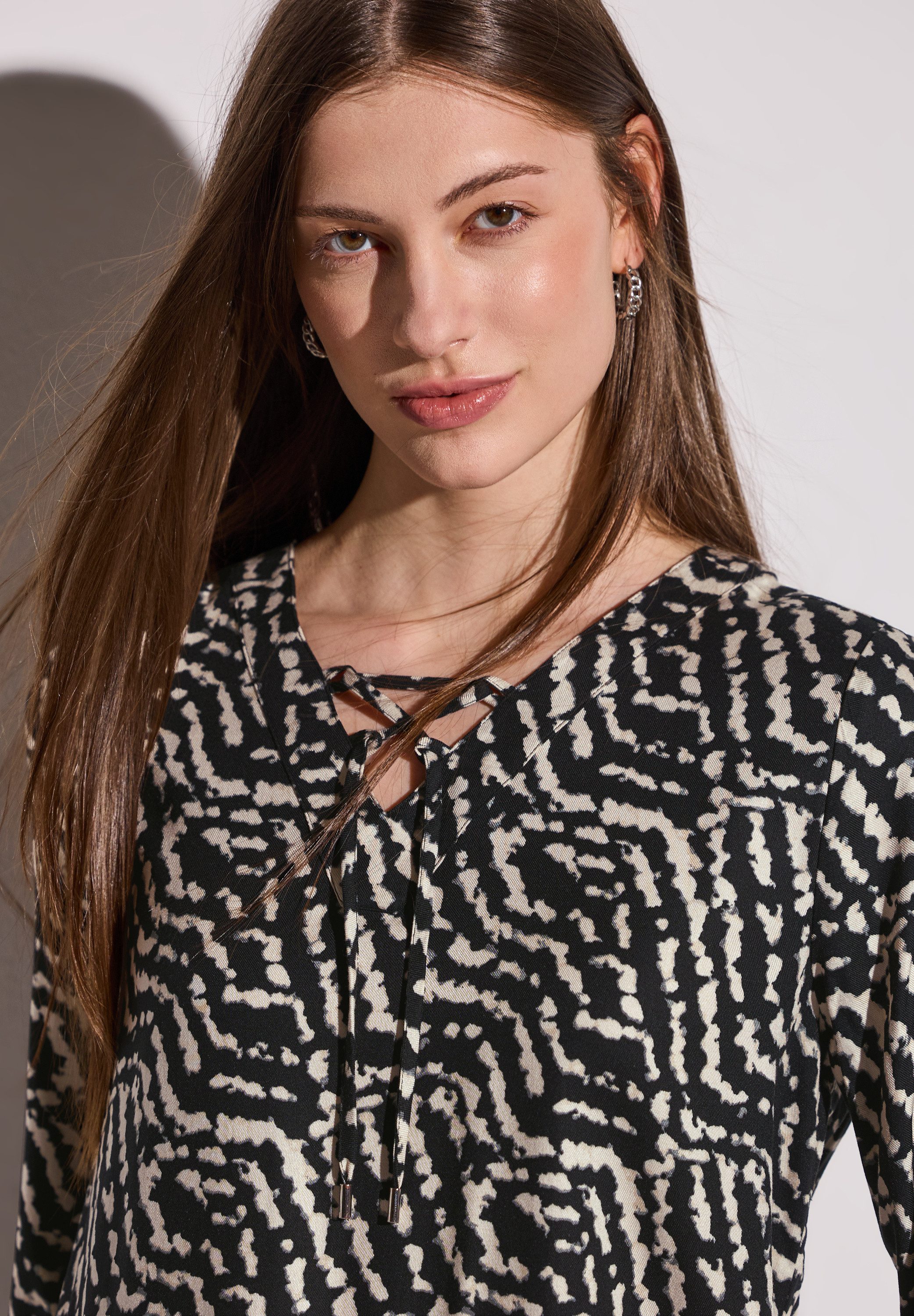 STREET ONE Tunikakleid mit All-Over Print