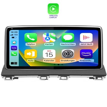 TAFFIO Für Mazda 3 9" Touchscreen Android Autoradio GPS CarPlay W-LAN Einbau-Navigationsgerät