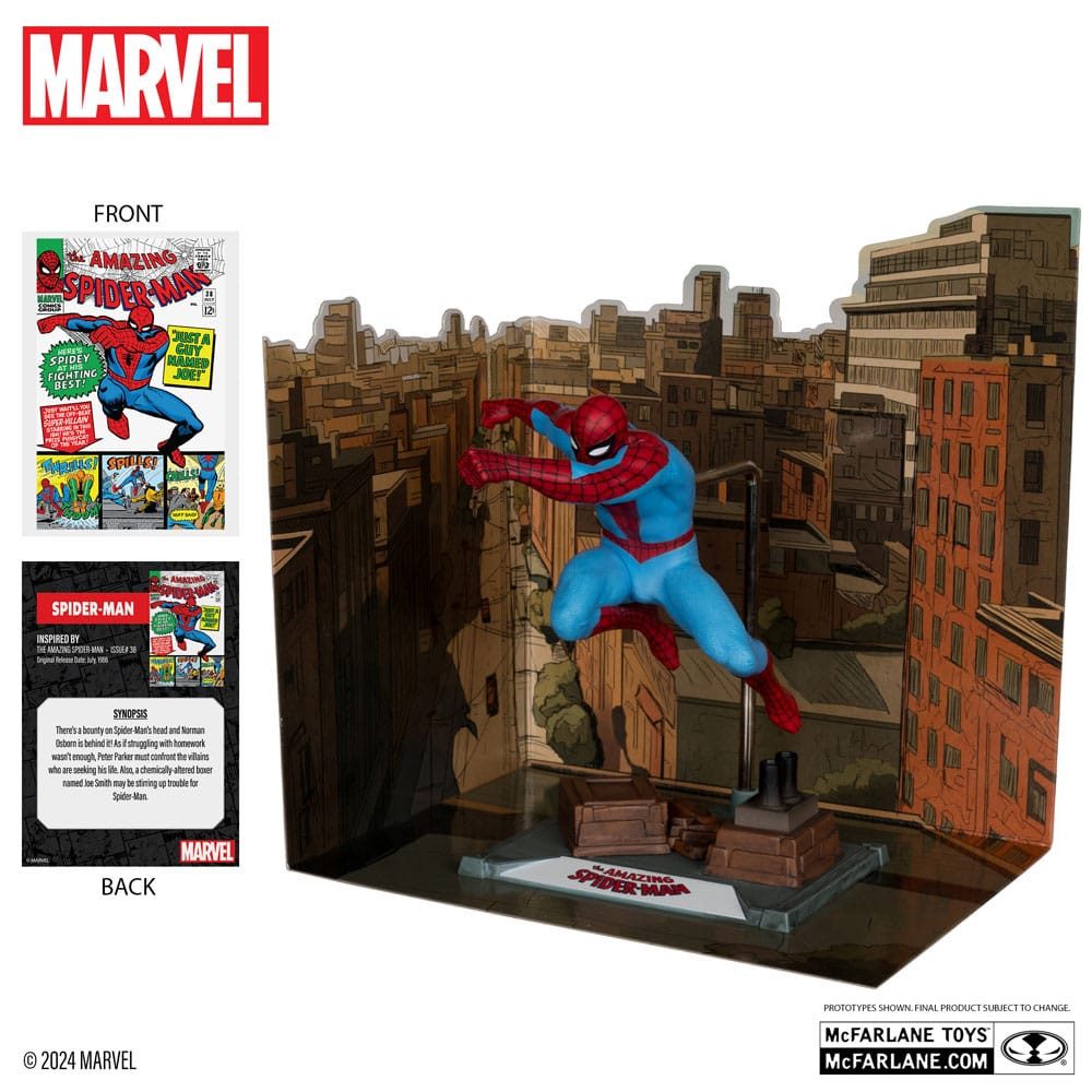 McFarlane Toys Merchandise-Figur 1/10 Spider-Man (The Amazing Spider-Man #38) (Gold Label) 15 cm