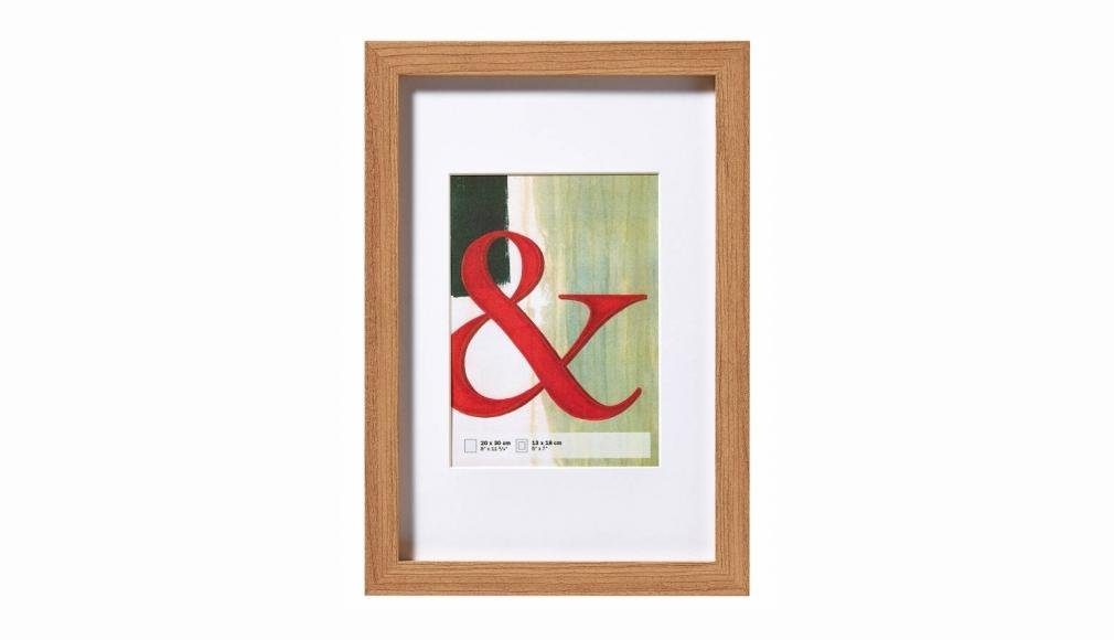 Walther Bilderrahmen EA318P Stockholm Holzrahmen 13x18cm buche