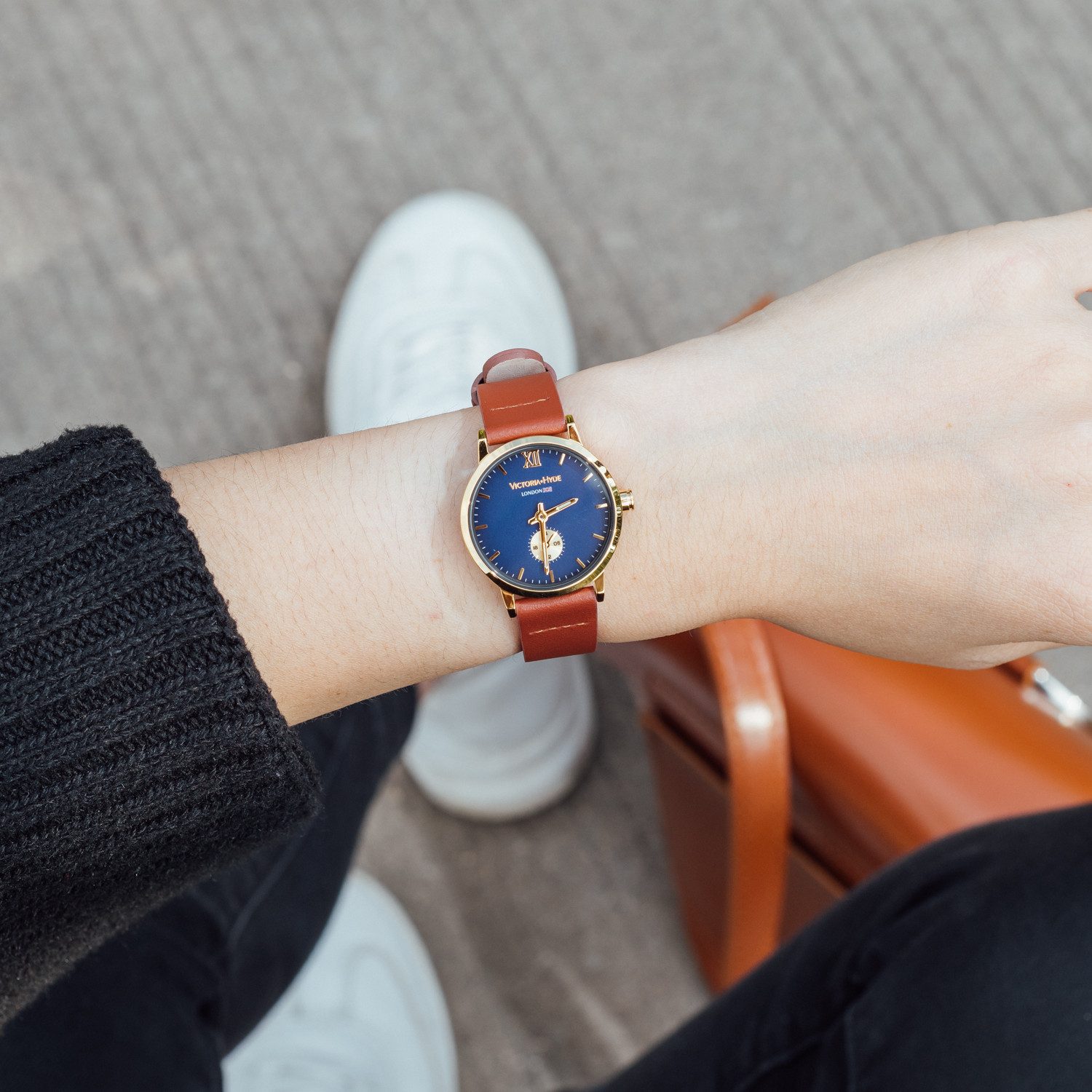 Victoria Hyde Quarzuhr Victoria Hyde London Eyes Damen Basic, Armbanduhr, Damenuhr Lederarmband, (1-tlg., Kein Set)