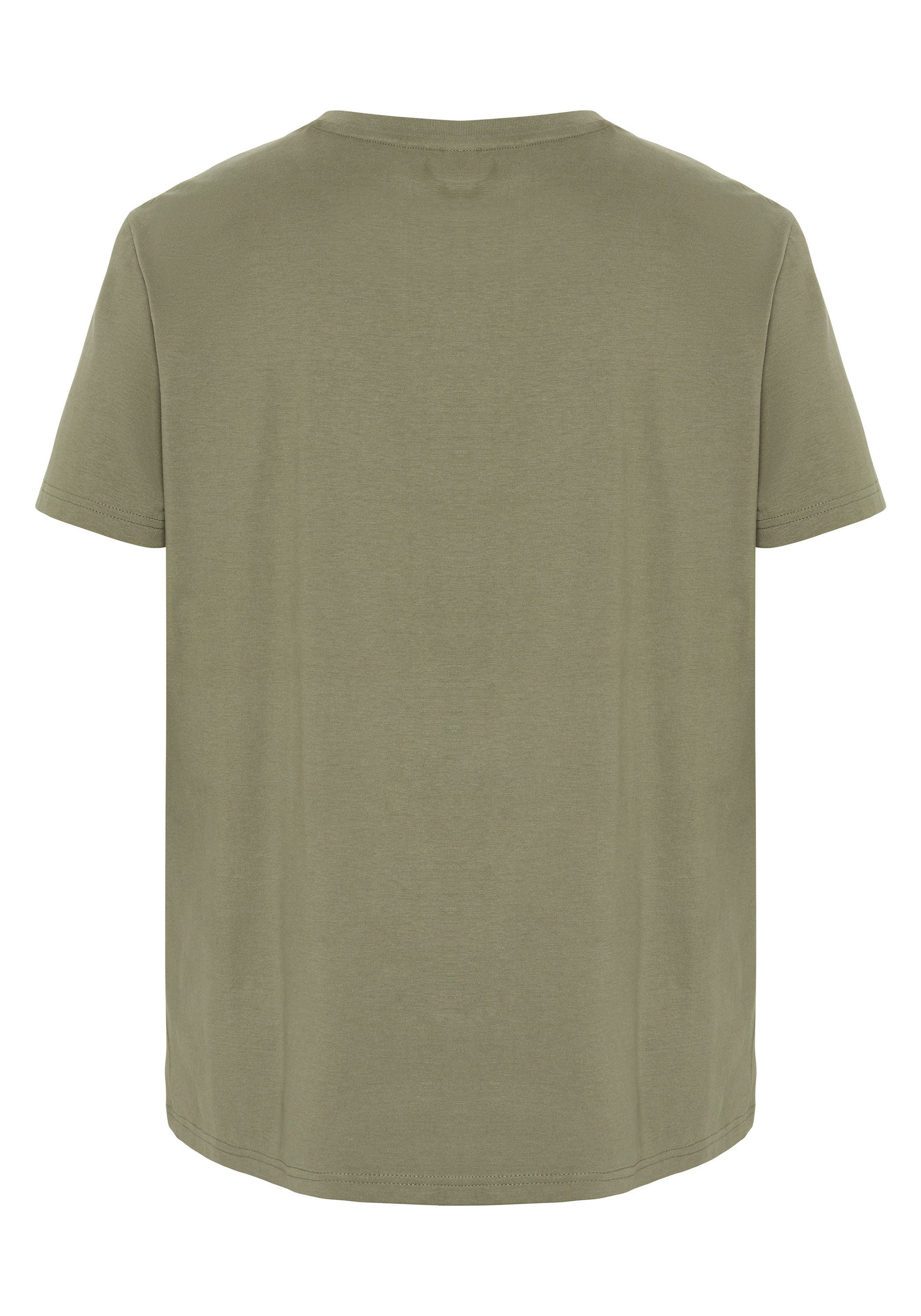 Polo Sylt T-Shirt mit gesticktem Label-Symbol günstig online kaufen