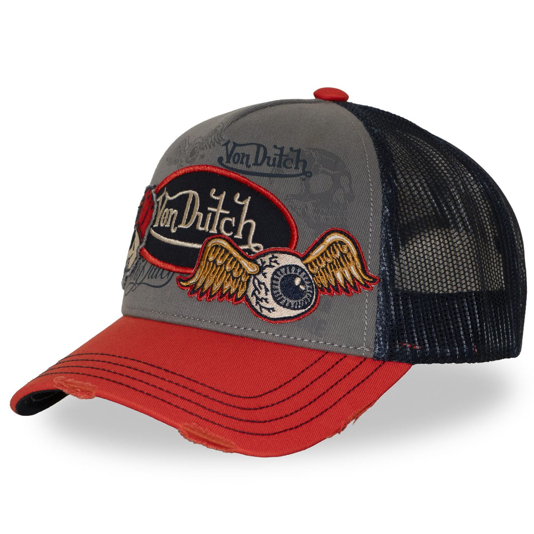 Von Dutch Trucker Cap Von Dutch Originals Trucker Cap - PATCHES (Basecap, Basecap, Meshcap, Trucker Kappe)
