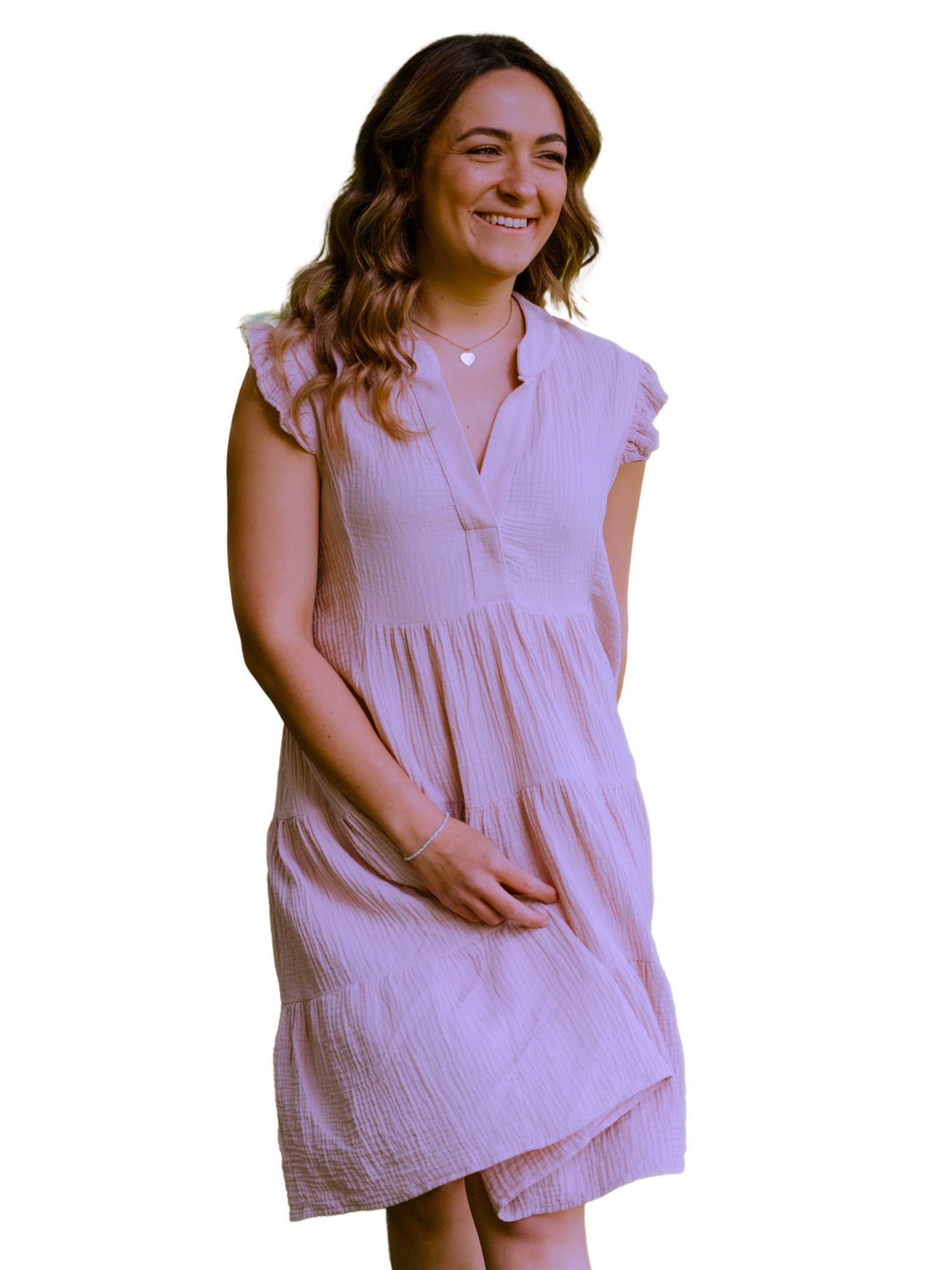 hutch&putch Sommerkleid Musselin Kleid Damen 100% günstig online kaufen