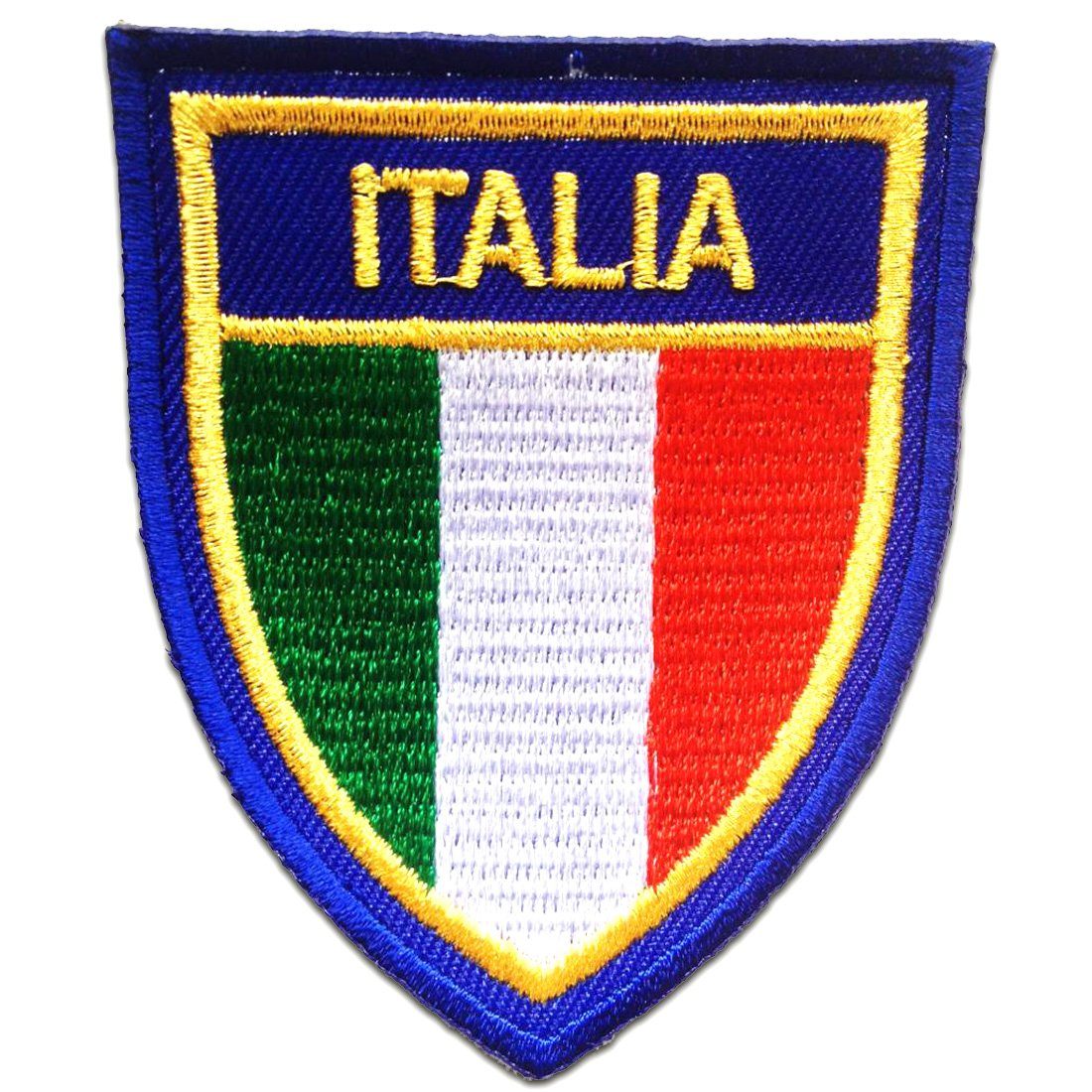 Aufnäher Italien Kampanien Patch Flagge Fahne 