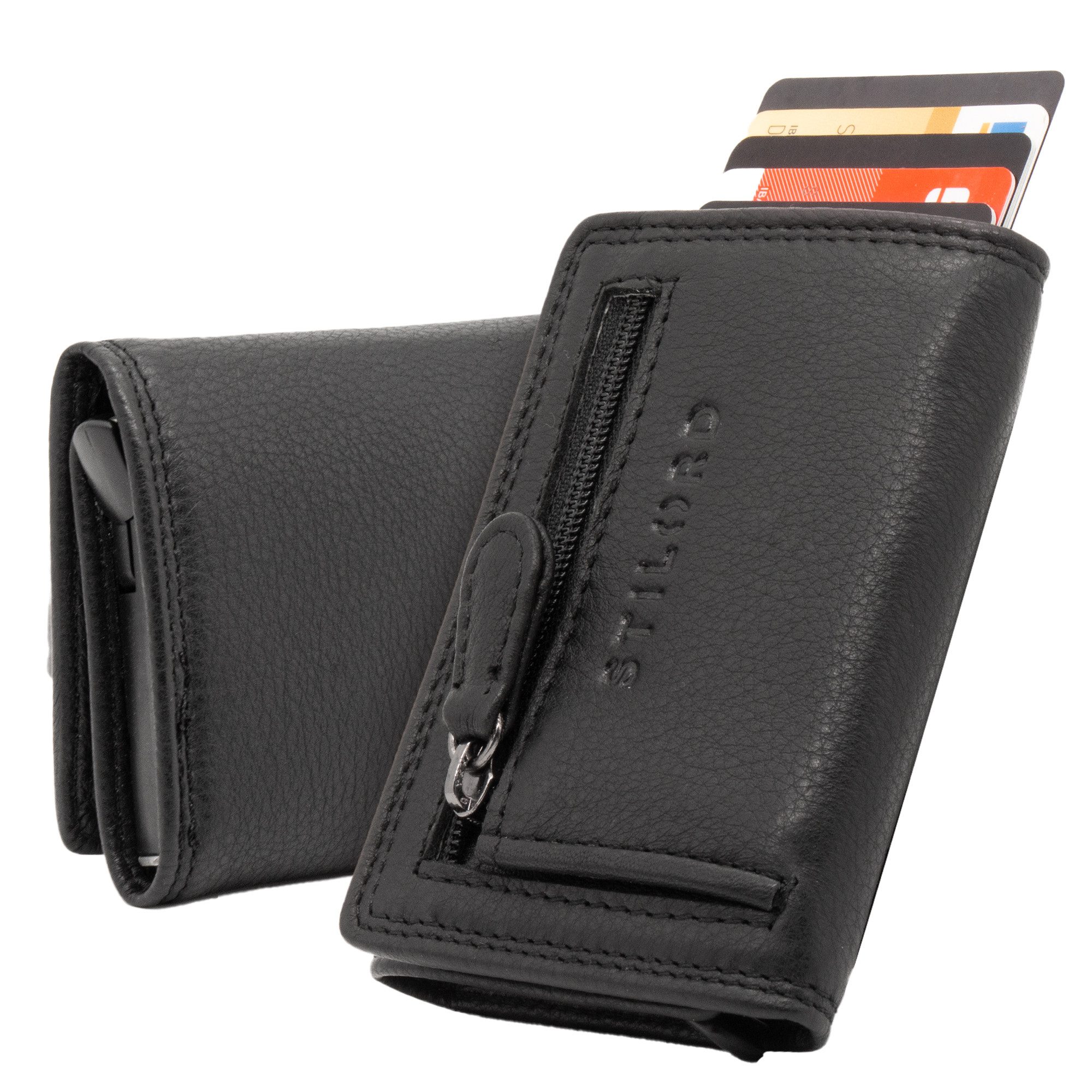STILORD Geldbörse "Roy" Leder Mini Slim günstig online kaufen