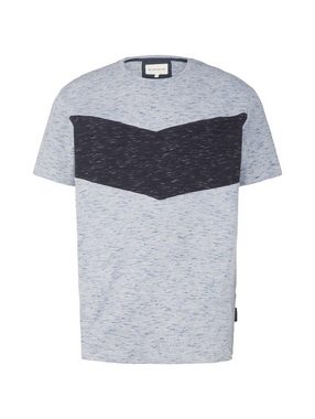 TOM TAILOR T-Shirt T-Shirt in Melange Optik