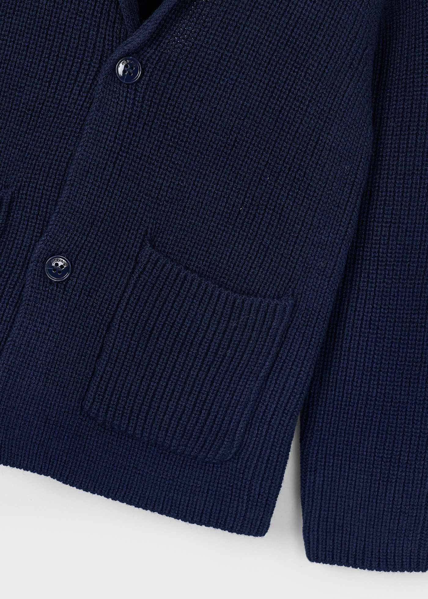 Mayoral Strickjacke im Blazerstyle festlich