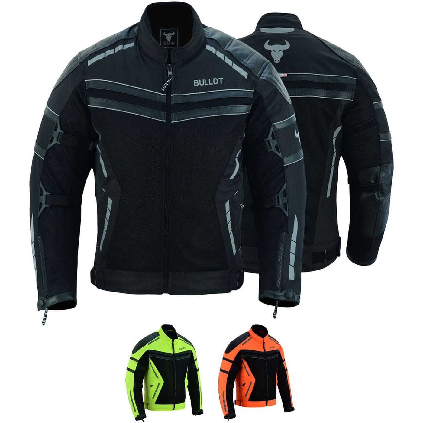 BULLDT Motorradjacke BLD323J BULLDT Motorradjacke Sommer Tech Mesh Jacke