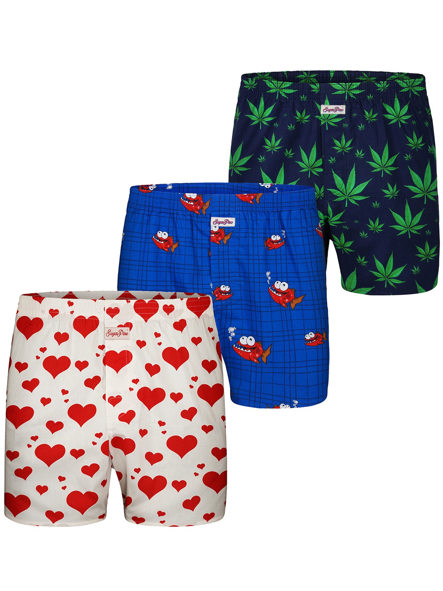 Herzen, Hanf, Piranha