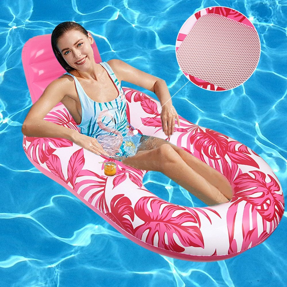 SIKAINI Luftmatratze Aufblasbarer Pool-Lounge, (Praktischer Getränkehalter günstig online kaufen