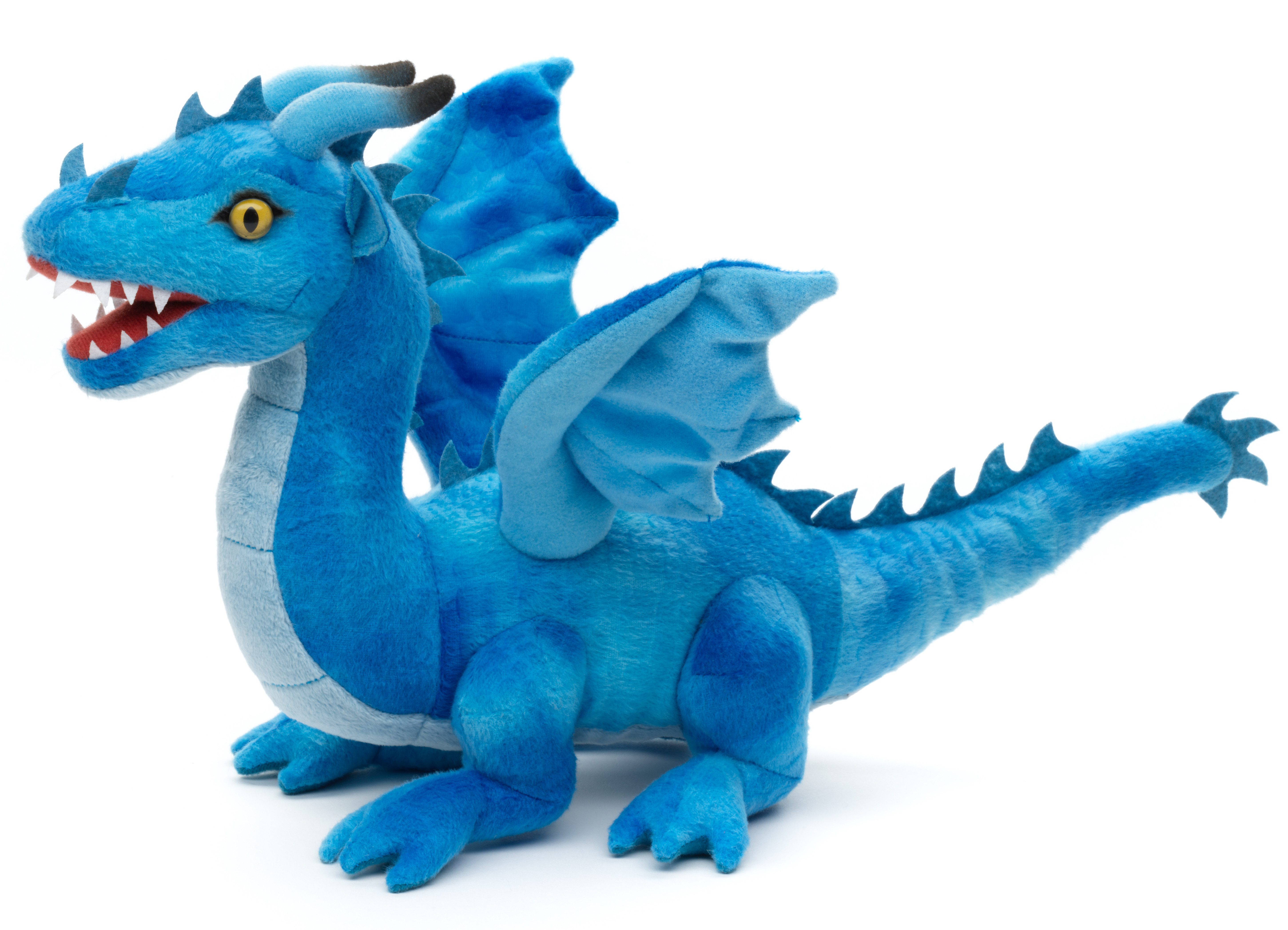 Uni-Toys Kuscheltier Drache - verschiedene Farben und Größen - Plüschtier, zu 100 % recyceltes Füllmaterial