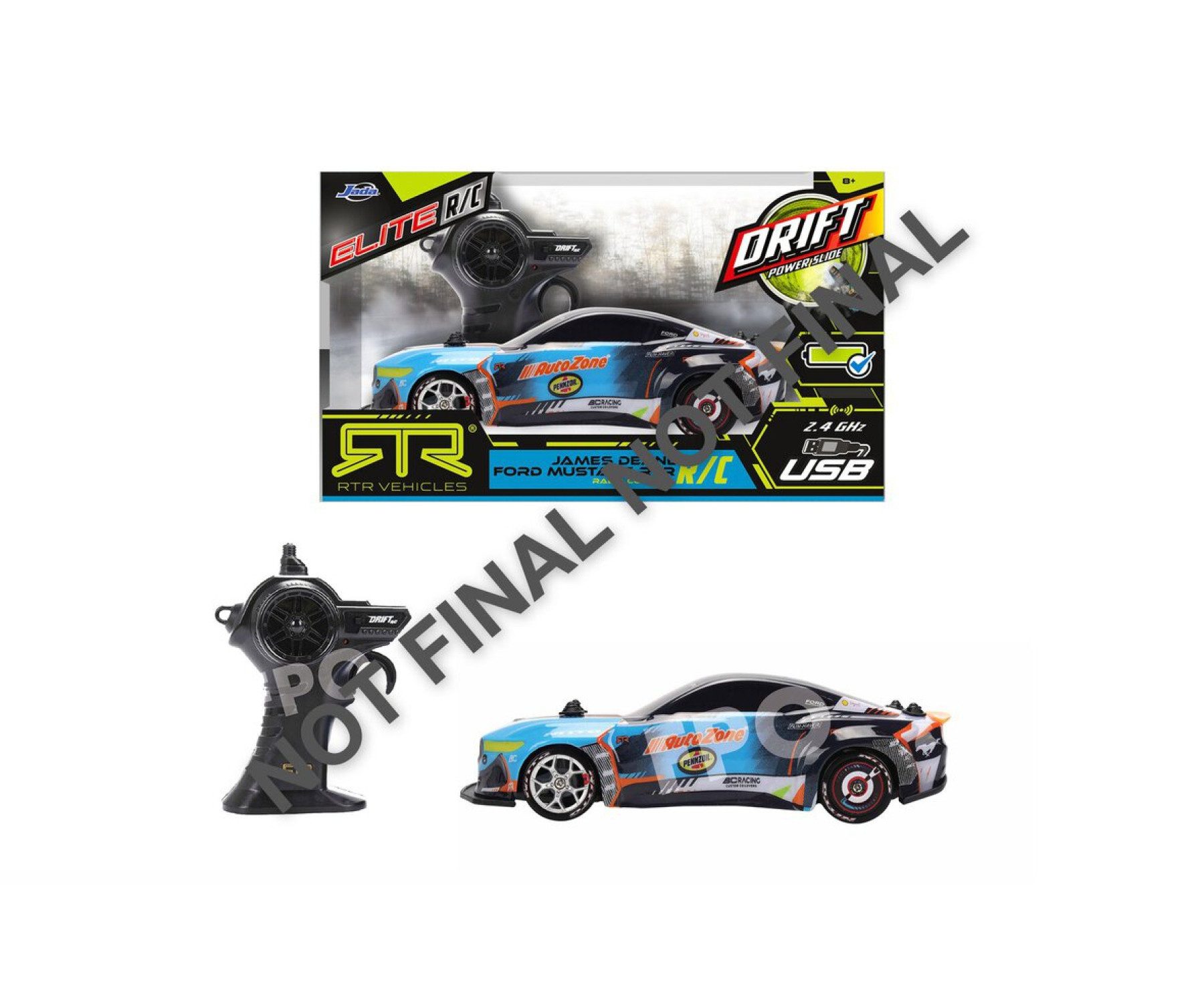 JADA RC-Auto RC Drift Ford RTR Deane 1:24
