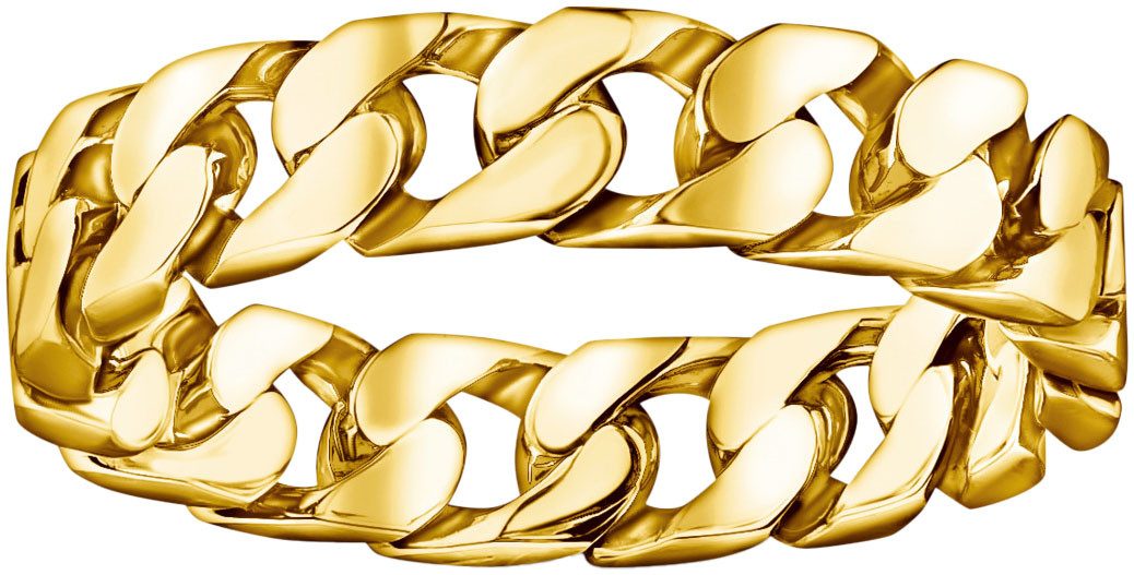 THOMAS SABO Fingerring Kettenglieder-Ring, TR2496-413-39-54-68, TR2496-637-21-54-68