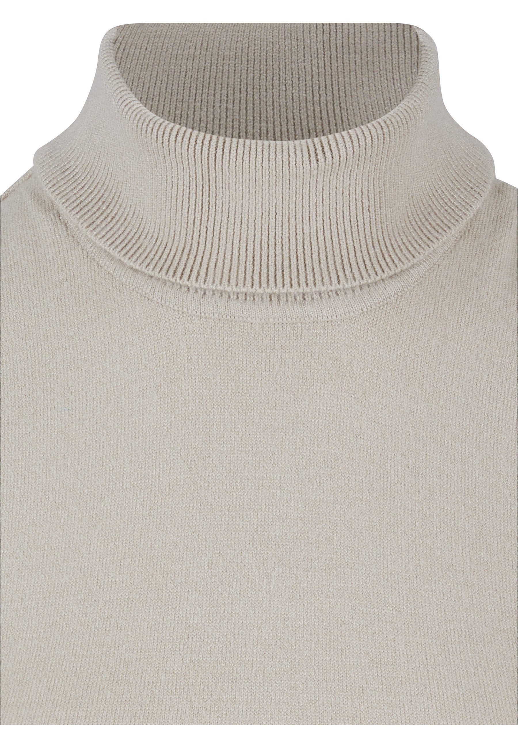 URBAN CLASSICS Shirtkleid Urban Classics Damen Ladies Knitted Eco Viscose Turtleneck Dress (1-tlg)