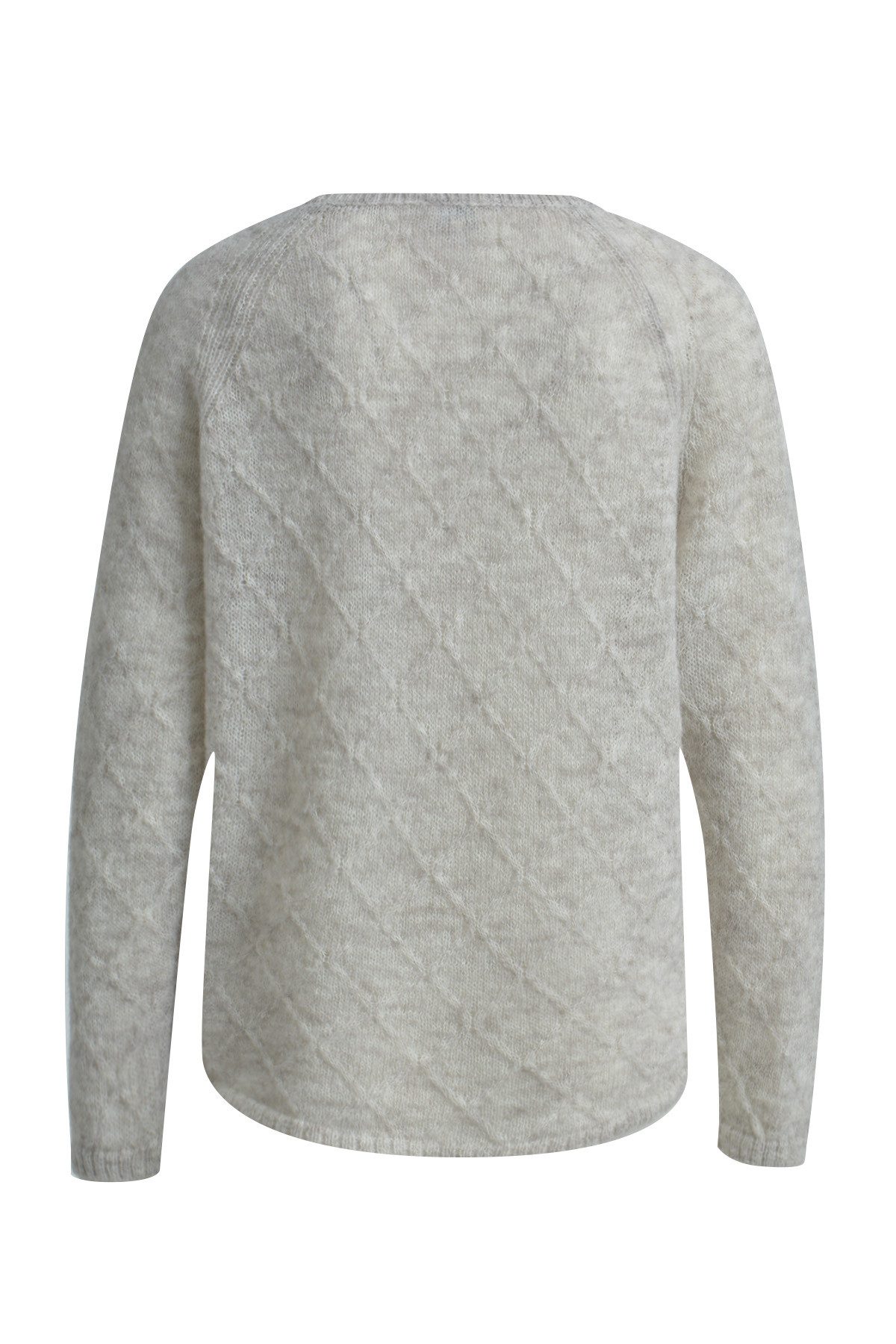 Milano Italy Strickpullover roundneck raglan pullover