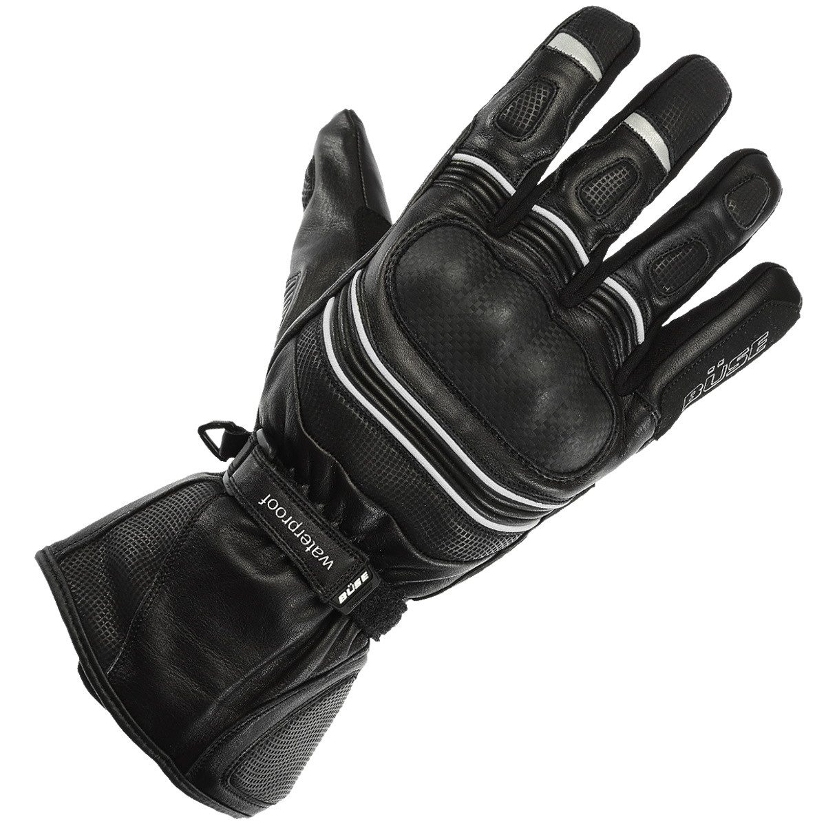 Büse Motorradhandschuhe Büse Willow Handschuh schwarz / weiß Damen 6 atmungsaktiv