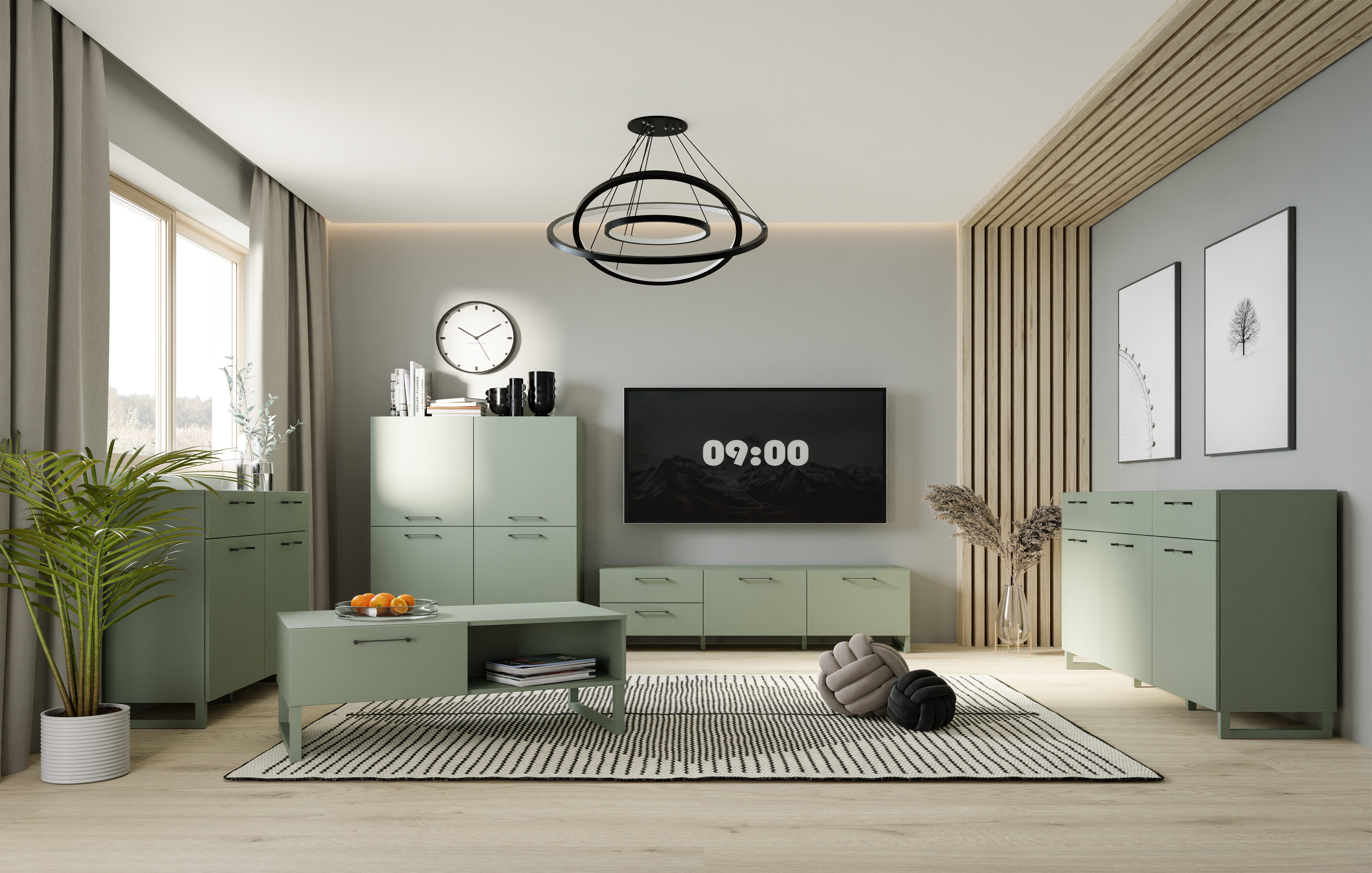 FORTE Highboard Silba, Breite ca. 109,9 cm