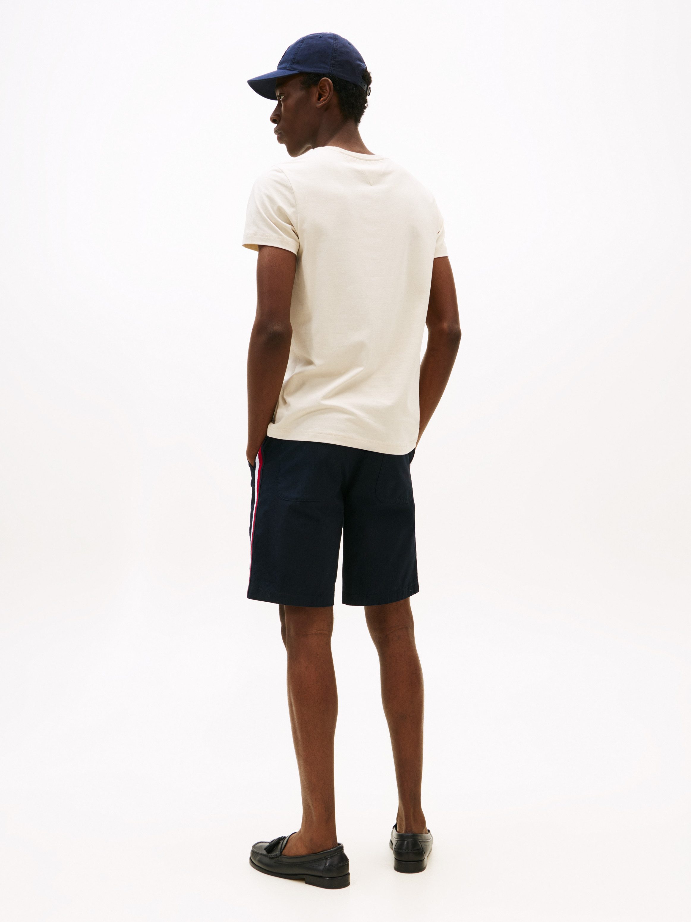 Tommy Hilfiger T-Shirt STRETCH SLIM FIT TEE mit Rundhalsausschnitt