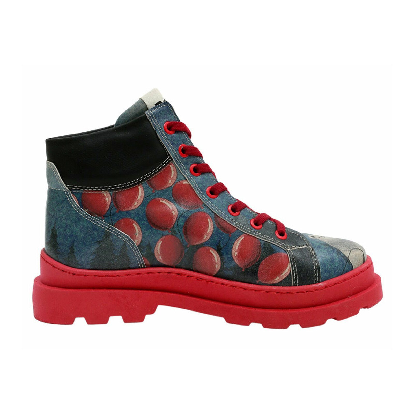 DOGO Adriana Bear With A Balloon Damen Stiefeletten Winterboots Handgefertigt