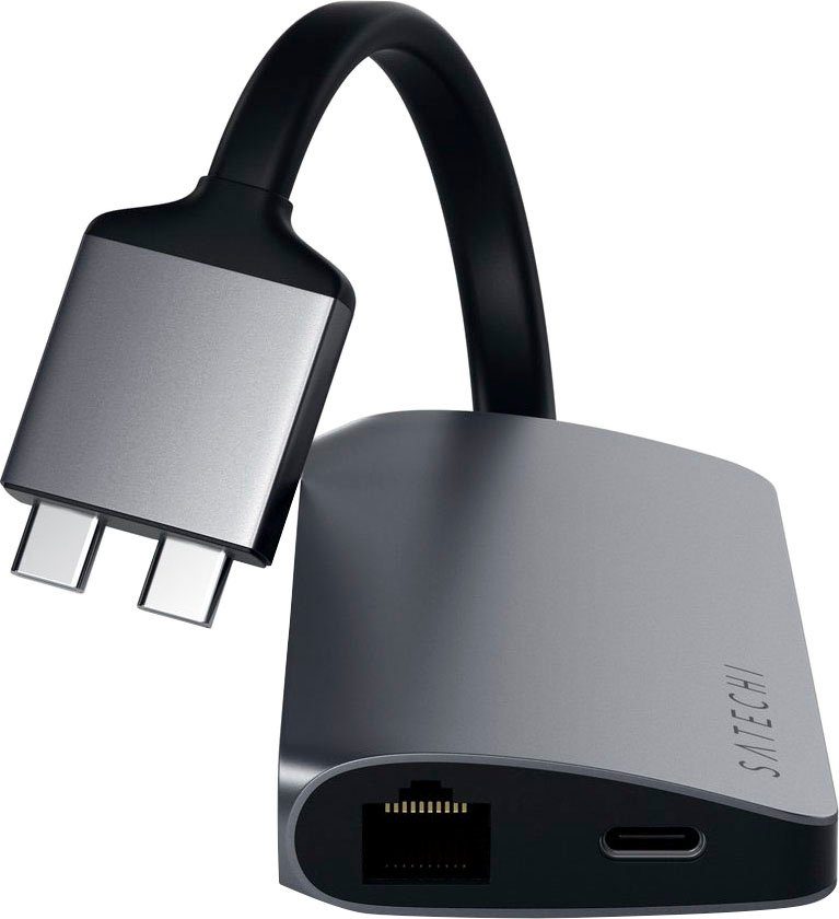 Satechi Type-C Dual Multimedia Adapter Notebook-Adapter