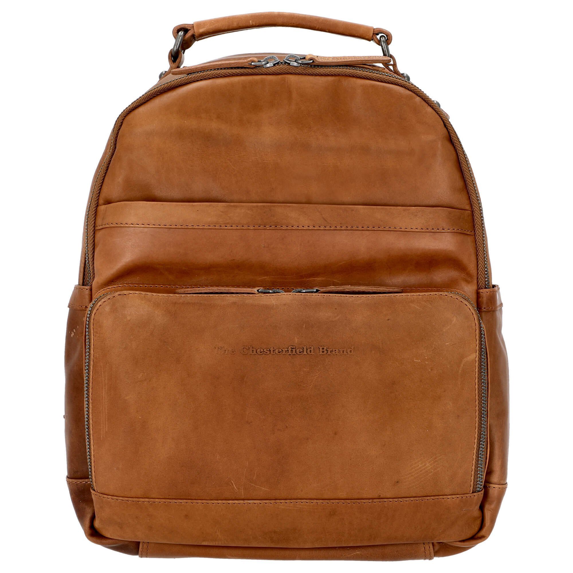 The Chesterfield Brand Laptoprucksack Austin - Rucksack 14" 39 cm cognac