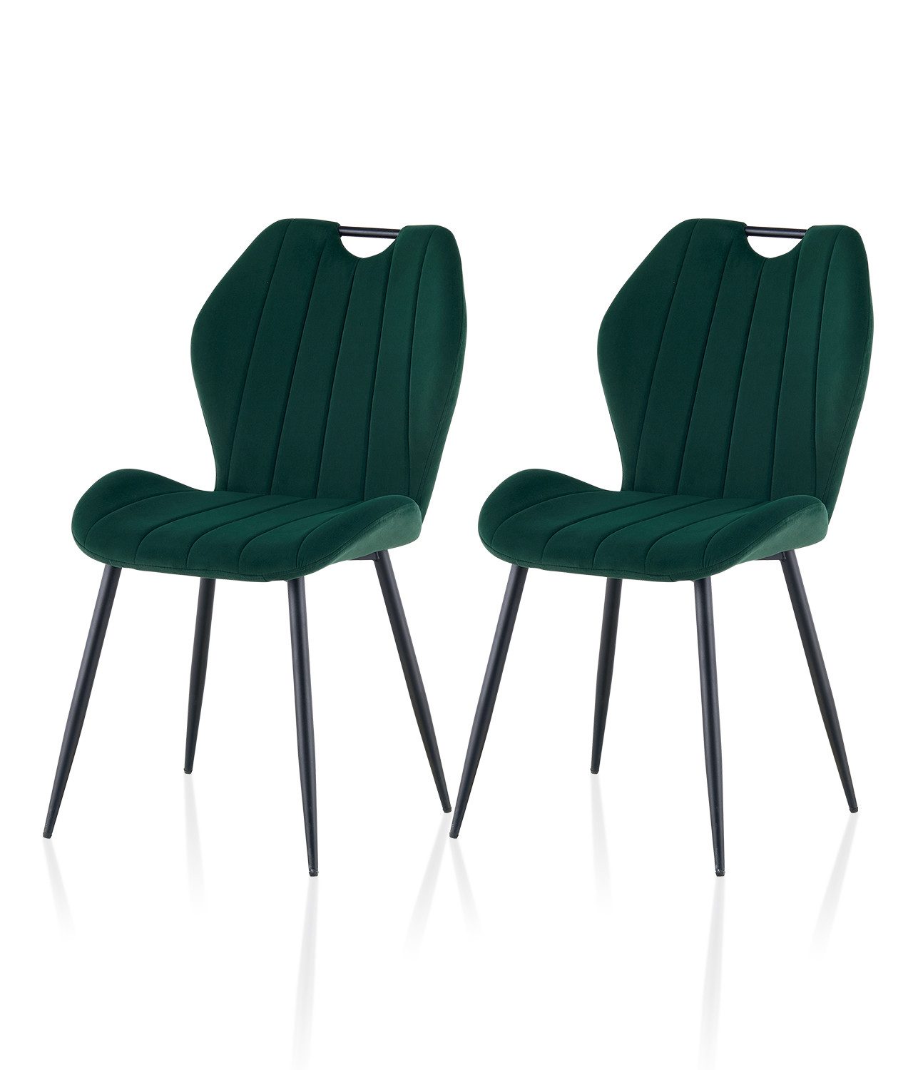 Ofcasa Esszimmerstuhl Samt gepolsterter Stühle (2er günstig online kaufen