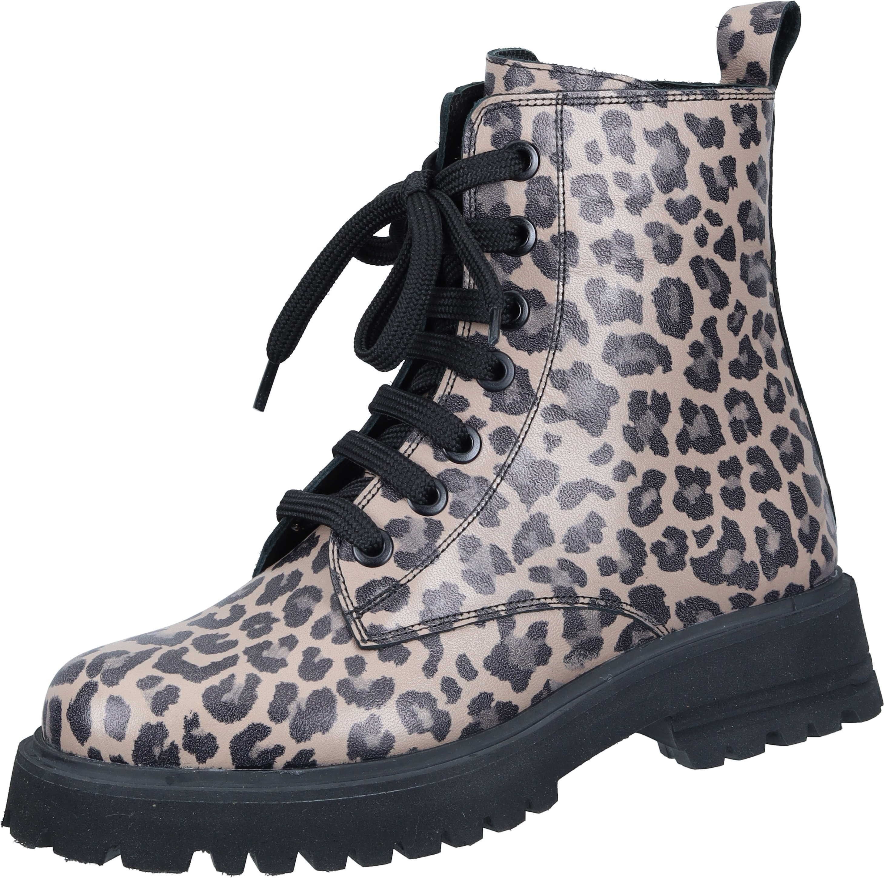 Piazza Stiefeletten Schnürstiefelette aus echtem Leder