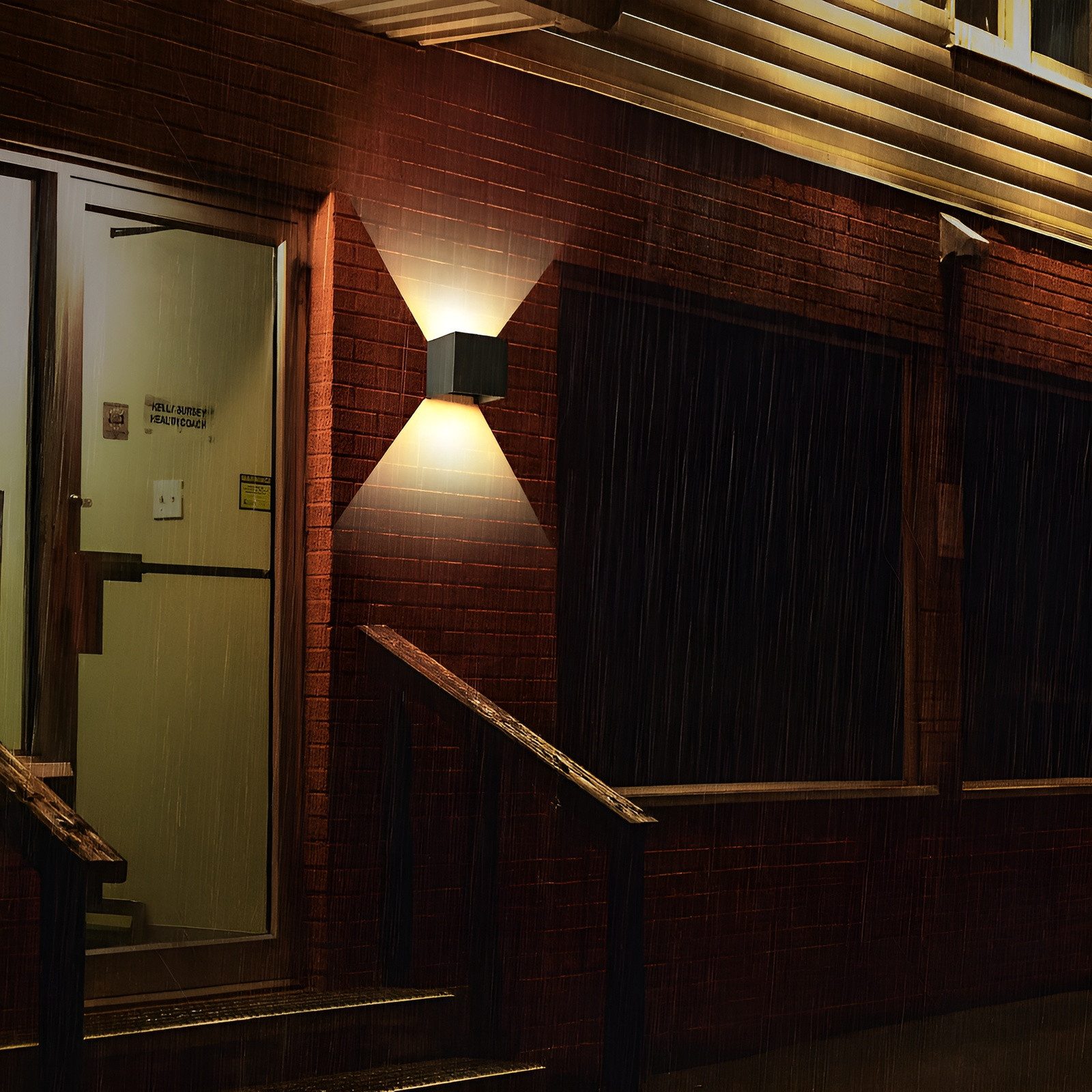 Nettlife LED Wandleuchte Wandleuchte Modern Up Down Strahl G9, LED fest int günstig online kaufen