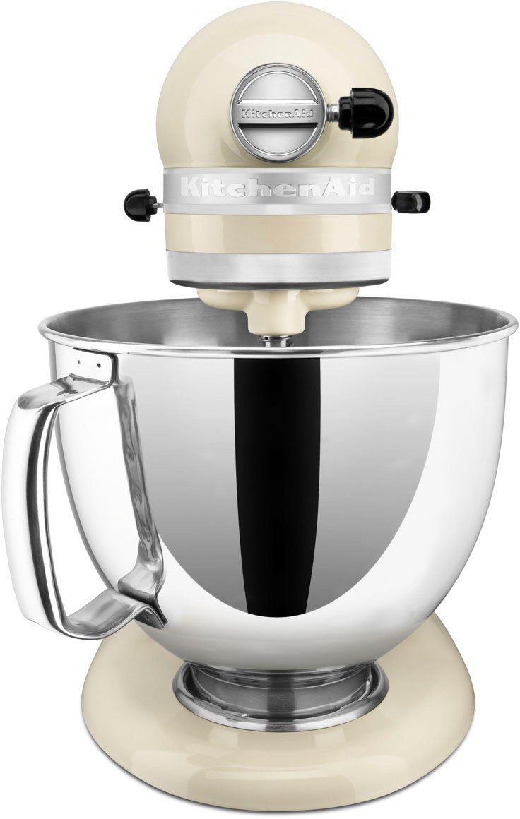 KitchenAid Küchenmaschine Küchenmaschine 5KSM175PSEAC ALMOND CREAM, 300 W, 4,8 l Schüssel, mit Zubehör im Wert von ca. 112,-€ UVP – Bild 4 von 5