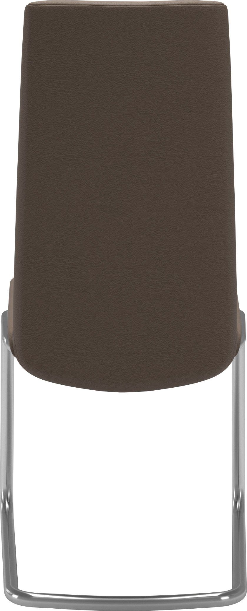 Stressless® Polsterstuhl High Back, in Laurel, M, mit Chrom glänzend Stahl aus Beinen Größe