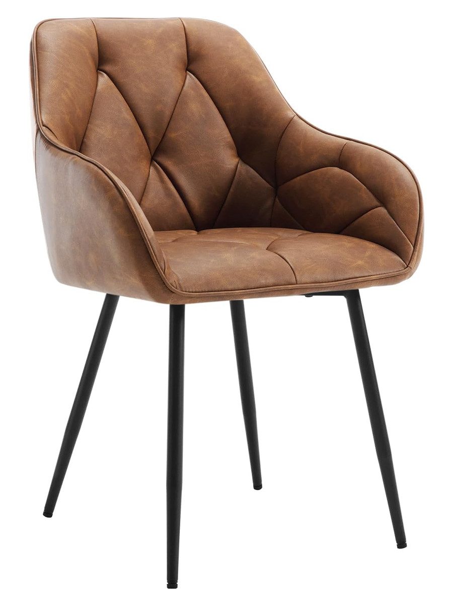 Woltu Polsterstuhl (1 St), Esszimmerstuhl ergonomischer aus Kunstleder günstig online kaufen